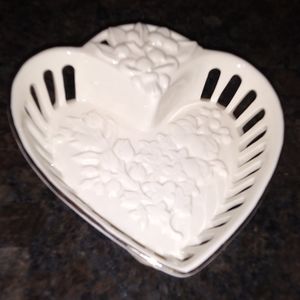 Lenox Forevermore Pierced Heart Dish